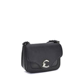 Coccinelle Black Calf Leather Bos Taurus Shoulder Bag